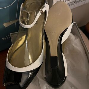 Nine West Black and White Women's Shoes